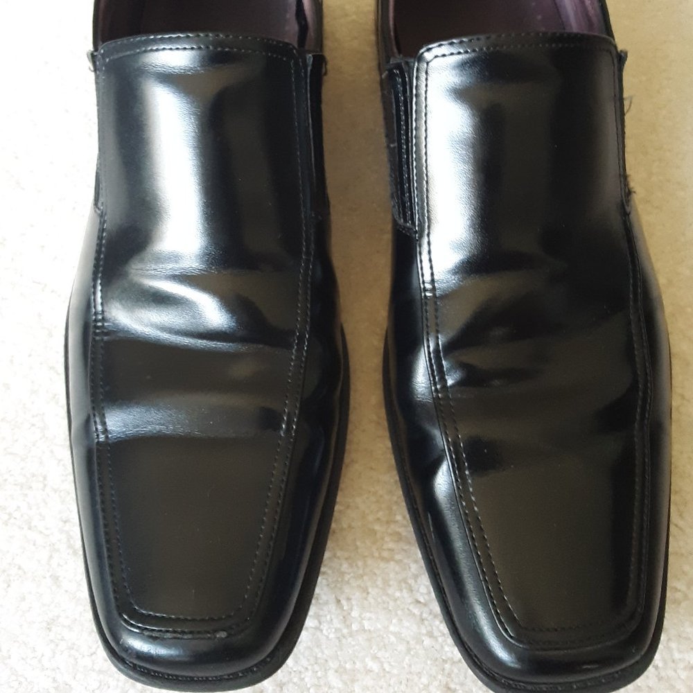 FREEMAN Black Loafer/Dress Shoe, Size 11